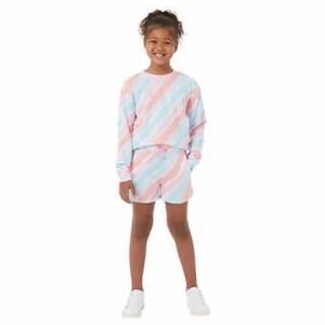 Girl’s Size Medium 10-12 Sweatshirt & Shorts